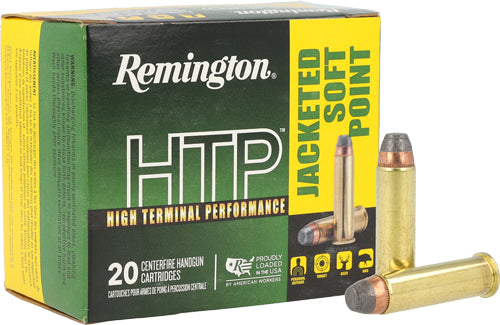 Remington HTP Jacketed Soft Point 240 Grain .44 Magnum 1180 fps