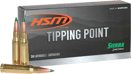HSM Tipping Point Sierra GameChanger 90 Grain .243 Winchester 3252 fps