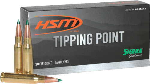 HSM Tipping Point Sierra GameChanger 90 Grain .243 Winchester 3252 fps