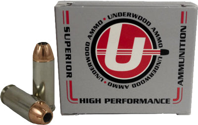 Underwood Ammo Sporting 10mm Auto 200 grain Jacketed Hollow Point ammunition