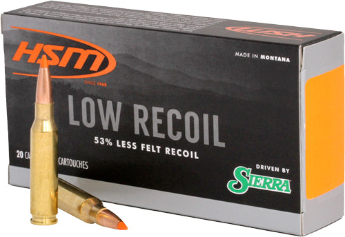 HSM Low Recoil Orange Polymer Tip 130 Grain .270 Winchester 2318 fps