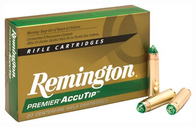 Remington Premier .450 Bushmaster 260 grain AccuTip ammunition