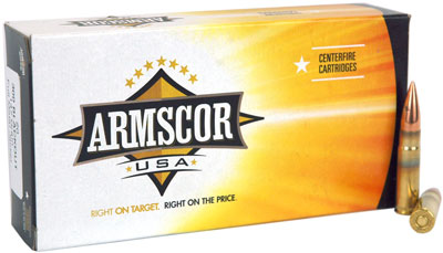 Armscor USA Competition Hollow Point Boat Tail 220 Grain .300 AAC Blackout 1016 fps