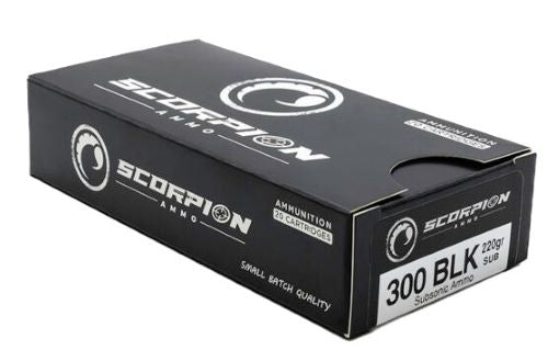 SCORPION 300 BLACKOUT 200GR SUBSONIC 20RD 20BX/CS