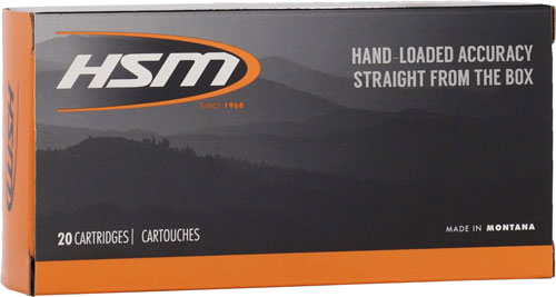 HSM Sierra Game King .300 WSM 180 grain Spitzer Boat Tail ammunition