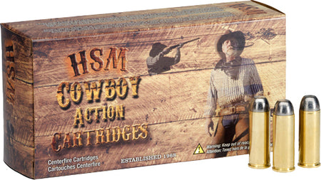 HSM Cowboy Action .30-30 Winchester 165 grain LEAD Round Nose Flat Point ammunition