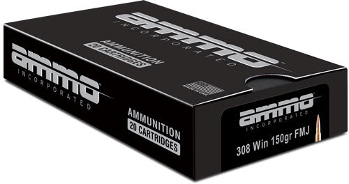 Ammo Inc Signature .308 Win / 7.62x51mm 150 grain Full Metal Jacket ammunition