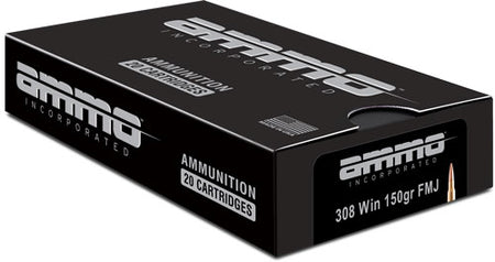 Ammo Inc Signature .308 Win / 7.62x51mm 150 grain Full Metal Jacket ammunition