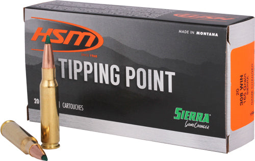 HSM Tipping Point Sierra GameChanger 165 Grain .308 Win / 7.62x51mm 2741 fps