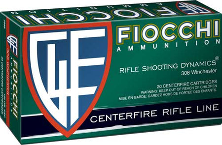 Fiocchi Field Dynamics .308 Win / 7.62x51mm 150 grain Pointed Soft Point ammunition