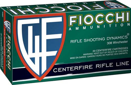 Fiocchi Field Dynamics InterLock Pointed Soft Point 165 Grain .308 Win / 7.62x51mm 2700 fps