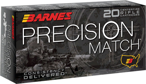 Barnes Precision Match Jacketed Hollow Point 220 Grain .300 AAC Blackout