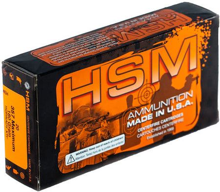 HSM HORNADY XTP .357 Maximum 180 grain Jacketed Hollow Point ammunition