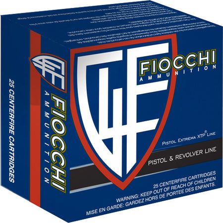 Fiocchi Hyperformance Hornady XTP Hollow Point 180 Grain .40 S&W 1000 fps