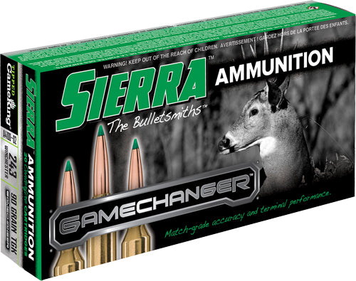 Sierra GameChanger Sierra Tipped GameKing 90 Grain .243 Winchester 3200 fps