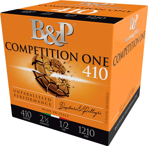 Baschieri and Pellagri Competition One Shotgun Ammo .410 Bore 2.5 in 1/2 oz #8