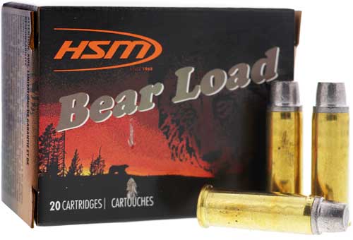 HSM Bear Load .41 Remington Mag 230 grain LEAD Semi Wadcutter ammunition