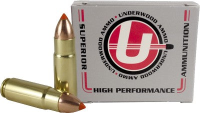 Underwood Ammo Ballistic Tip Hunting Ballistic Tip Boat Tail 300 Grain .458 SOCOM