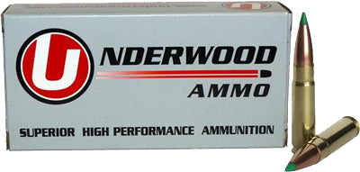Underwood Ammo Ballistic Tip Hunting Ballistic Tip Boat Tail 125 Grain .300 AAC Blackout