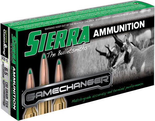 Sierra GameChanger Sierra Tipped GameKing 130 Grain 6.5mm Creedmoor 2950 fps
