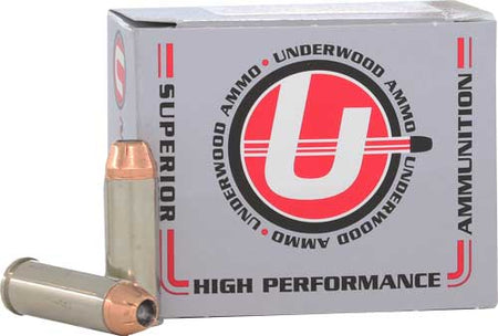 Underwood Ammo eXtreme Terminal Performance +P Jacketed Hollow Point 300 Grain .45 Long Colt