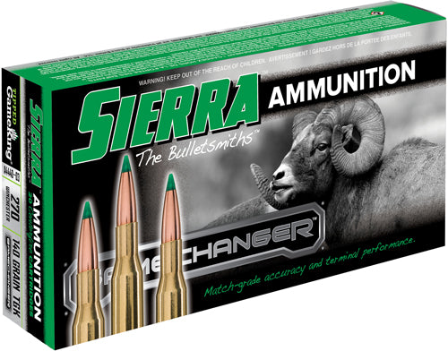 Sierra GameChanger Sierra Tipped GameKing 140 Grain .270 Winchester 2960 fps
