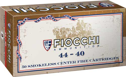 Fiocchi Cowboy Action .44-40 Winchester 210 grain Lead Round Nose Flat Point ammunition