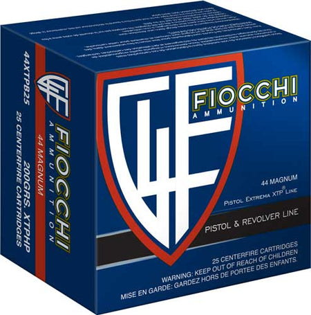 Fiocchi Defense Dynamics Jacketed Soft Point 240 Grain .44 Magnum 1310 fps