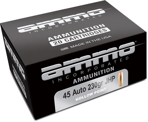 Ammo Inc Signature Self Defense Jacketed Hollow Point 230 Grain .45 ACP/Auto 895 fps
