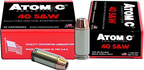 Atomic   180 Grain .40 S&W 1100 FPS