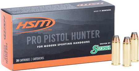 HSM Pro Pistol Jacketed Soft Point 300 Grain .45 Long Colt