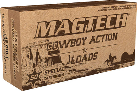 Magtech Cowboy Action Lead Flat Nose 250 Grain .45 Long Colt 760 fps