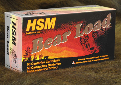 HSM Bear Load LEAD Wide Flat Nose 325 Grain .460 S&W Mag 1824 fps