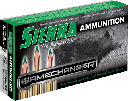 Sierra GameChanger Sierra Tipped GameKing 125 Grain .300 AAC Blackout 2115 fps