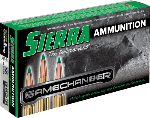 Sierra GameChanger Sierra Tipped GameKing 125 Grain .300 AAC Blackout 2115 fps