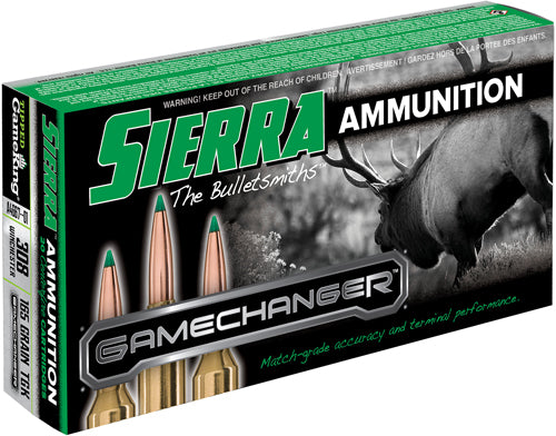 Sierra GameChanger Sierra Tipped GameKing 165 Grain .308 Win / 7.62x51mm 2680 fps