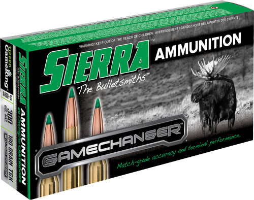 Sierra GameChanger Sierra Tipped GameKing 180 Grain .300 Winchester Mag 2960 fps