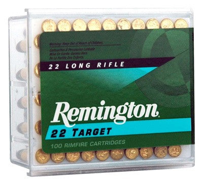 Remington 22 Target Round Nose 40 Grain .22 Long Rifle 1150 fps