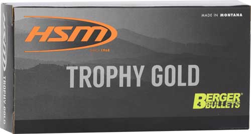HSM Trophy Gold Jacketed Hollow Point 95 Grain 6mm ARC