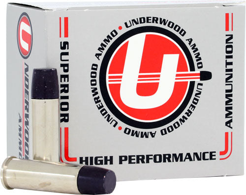Underwood Ammo Long Wide Nose Gas Check Black Cherry Coated Hard Cast 360 Grain .454 Casull