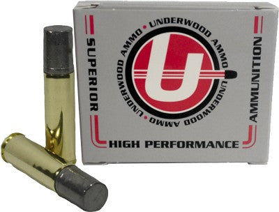 Underwood Ammo Wide Flat Nose Black Cherry Coated Hard Cast 700 Grain .500 S&W Mag