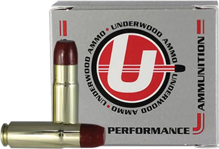 Underwood Ammo Flat Nose Gas Check Black Cherry Coated Hard Cast 500 Grain .458 SOCOM