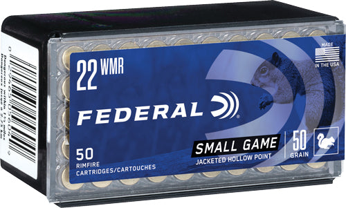 Federal Game-Shok Rimfire Ammo 22 Mag 50 gr. Jacketed Hollow Point 50 rd.