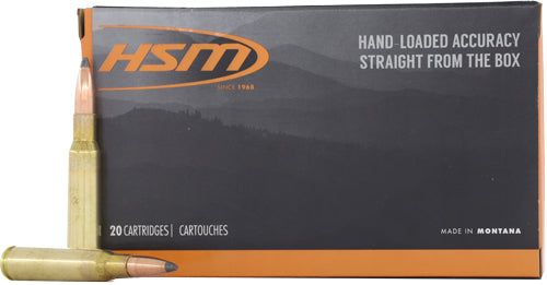 HSM  7mm Mauser 140 grain Soft Point ammunition