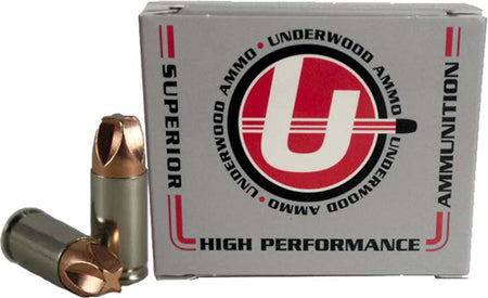 Underwood Ammo Xtreme Defender +P COPPER SOLID Monolithic 68 Grain 9mm Luger/Parabellum