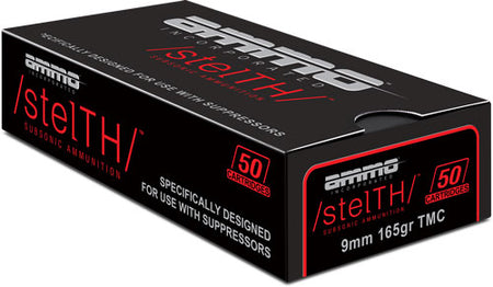 Ammo Inc stelTH Total Metal Case 165 Grain 9mm Luger/Parabellum 800 fps