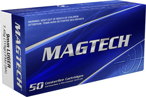 Magtech 9mm Luger 115 Grain Full Metal Jacket