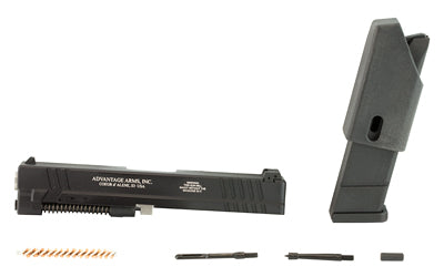Advantage Arms .22LR Conversion Kit, Springfield XD 9/40 (Non-XDM), 4.49 Inch Barrel, Black, 10-Round Magazine, Range Bag