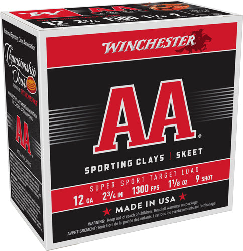 Winchester 12 Gauge AASC129 1-1/8oz 9 Shot