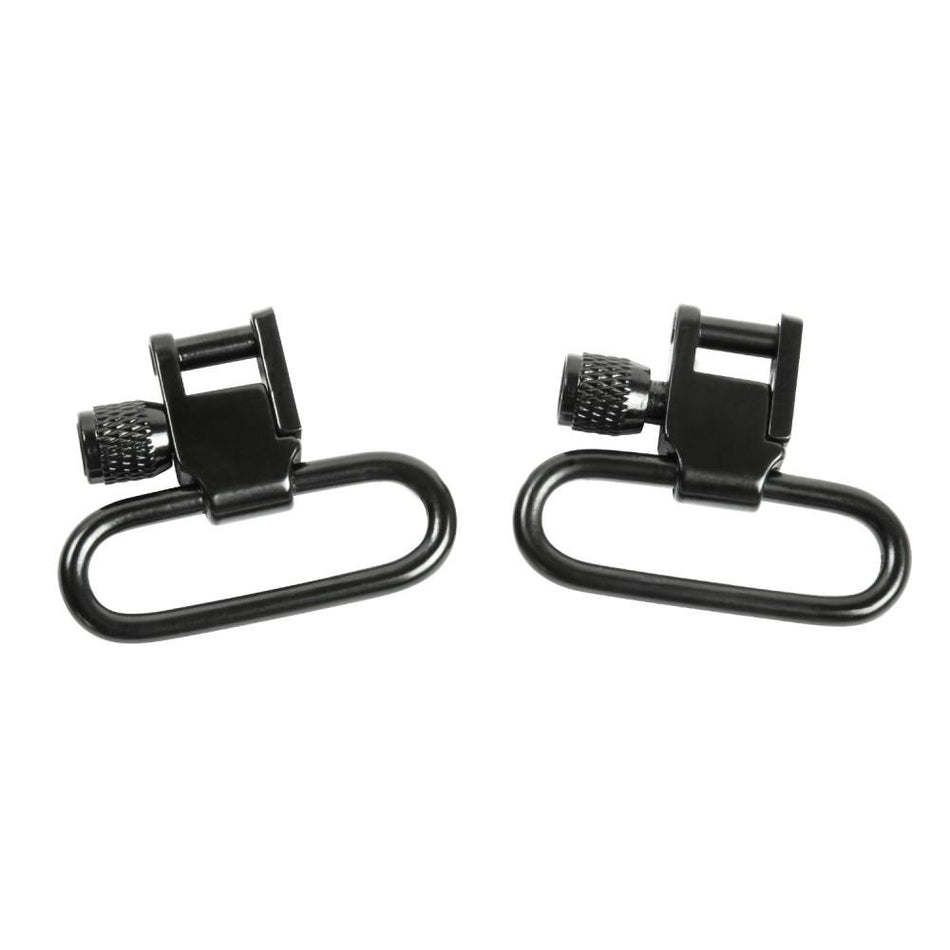 NcStar 2-Count 1" Lockable Sling Swivels in Black
